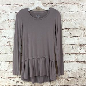 LOGO by Lori Goldstein Tunic Top